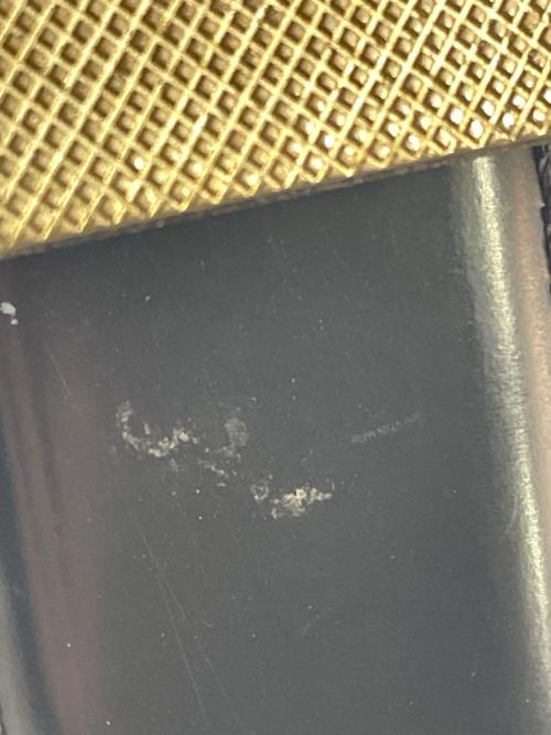 DIOR HOMME（ディオール オム）DIOR HOMME (ディオール オム) レザーベルト ブラックの古着・服飾アイテム