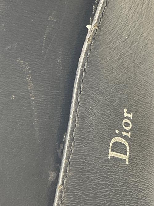 DIOR HOMME（ディオール オム）DIOR HOMME (ディオール オム) レザーベルト ブラックの古着・服飾アイテム