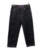 always do what you should doオールウェイズ ドゥ ワット ユー シュッド ドゥ）の古着「デニムパンツ」｜ブラック