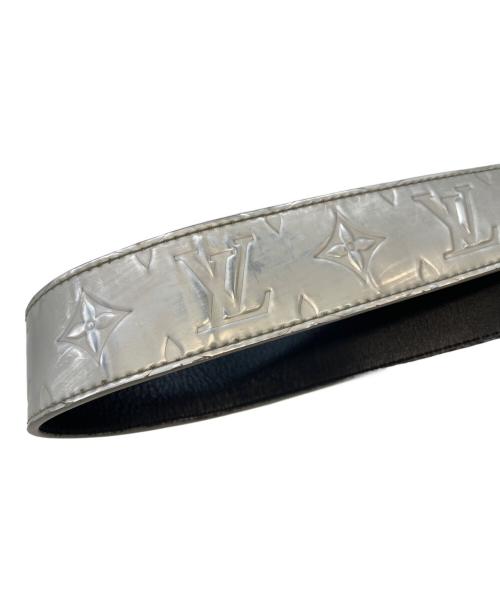 LOUIS VUITTON（ルイ ヴィトン）LOUIS VUITTON (ルイ ヴィトン) サンチュール LVイニシャル ベルト シルバー サイズ:85/34の古着・服飾アイテム