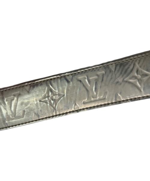 LOUIS VUITTON（ルイ ヴィトン）LOUIS VUITTON (ルイ ヴィトン) サンチュール LVイニシャル ベルト シルバー サイズ:85/34の古着・服飾アイテム