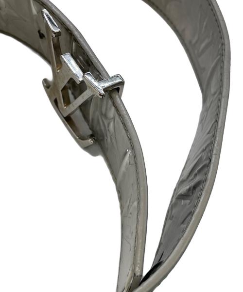 LOUIS VUITTON（ルイ ヴィトン）LOUIS VUITTON (ルイ ヴィトン) サンチュール LVイニシャル ベルト シルバー サイズ:85/34の古着・服飾アイテム