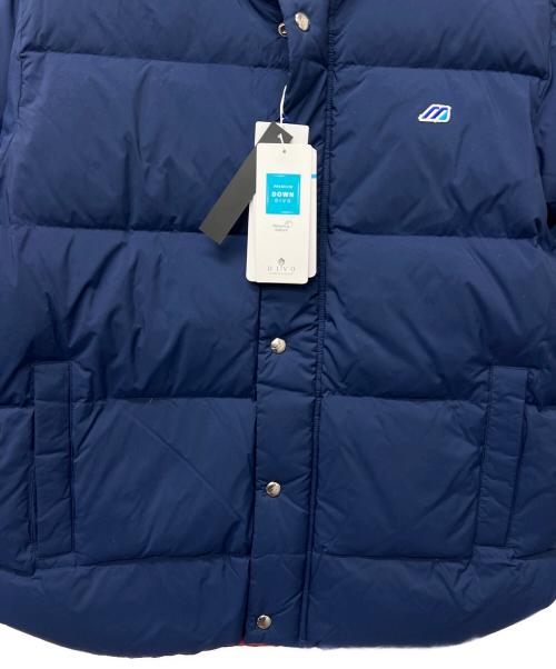 MIZUNO（ミズノ）MIZUNO (ミズノ) MONOGRAM M REVERSIBLE DOWN JACKET ネイビー サイズ:Ｌの古着・服飾アイテム