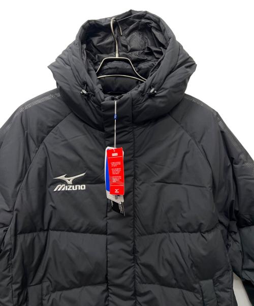 MIZUNO（ミズノ）MIZUNO (ミズノ) ダウンベンチコート ブラック サイズ:Ｌの古着・服飾アイテム