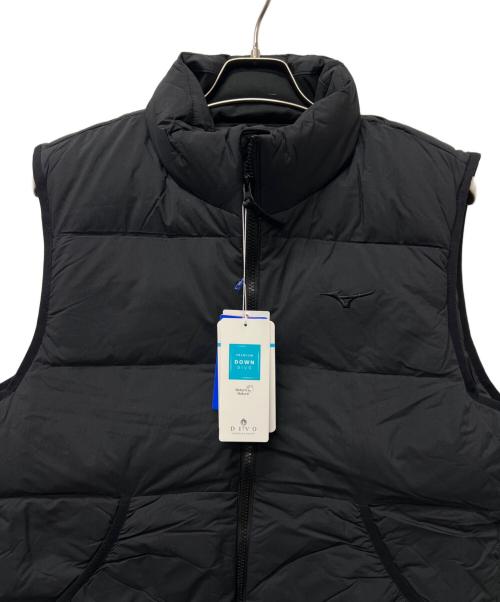 MIZUNO（ミズノ）MIZUNO (ミズノ) ダウンベスト ブラック サイズ:Ｌの古着・服飾アイテム