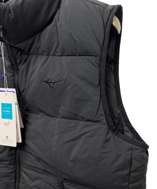 MIZUNO（ミズノ）MIZUNO (ミズノ) ダウンベスト ブラック サイズ:Ｌの古着・服飾アイテム