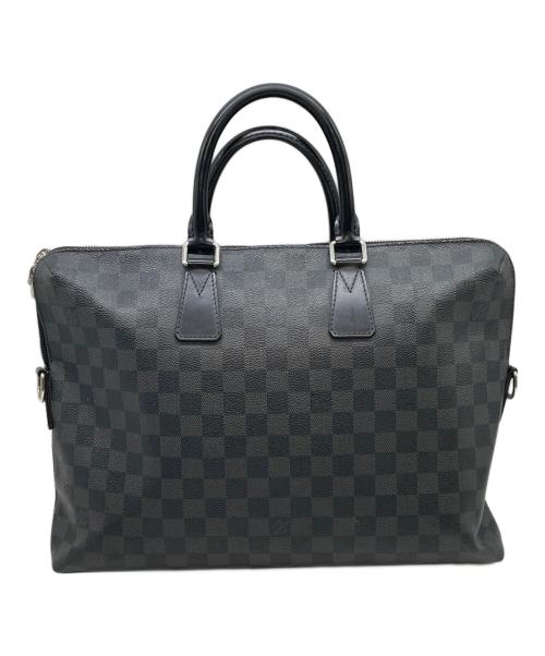 LOUIS VUITTON（ルイ ヴィトン）LOUIS VUITTON (ルイ ヴィトン) ポルト・ドキュマン・ジュール ブラックの古着・服飾アイテム