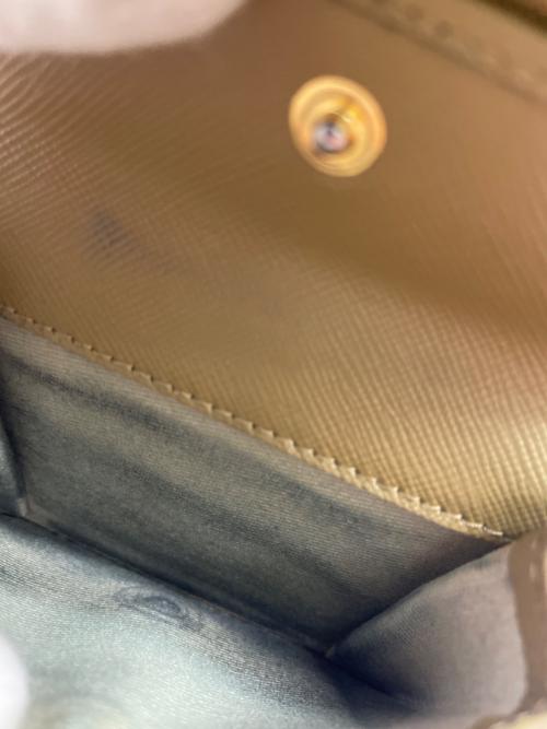 MARNI（マルニ）MARNI (マルニ) サフィアーノカーフスキンミニウォレット ベージュの古着・服飾アイテム