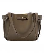 TORY BURCHトリーバーチ）の古着「ロミー トートバッグ」｜ブラウン