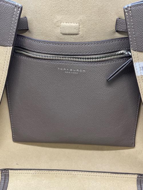 TORY BURCH（トリーバーチ）TORY BURCH (トリーバーチ) ロミー トートバッグ ブラウンの古着・服飾アイテム