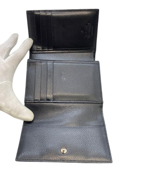 Vivienne Westwood（ヴィヴィアンウエストウッド）Vivienne Westwood (ヴィヴィアンウエストウッド) 3つ折り財布 ブラックの古着・服飾アイテム