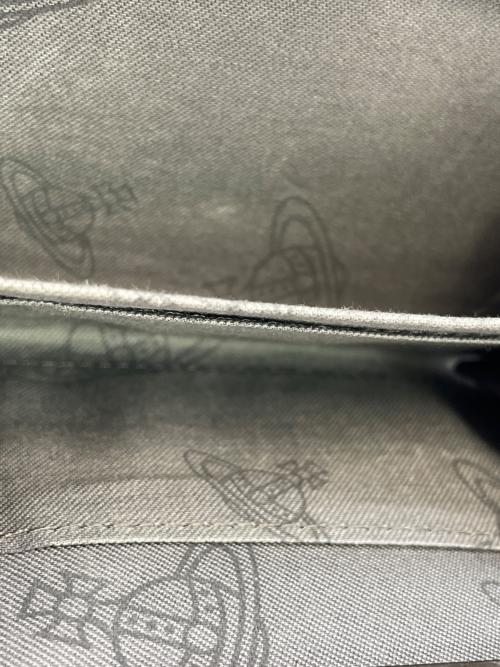 Vivienne Westwood（ヴィヴィアンウエストウッド）Vivienne Westwood (ヴィヴィアンウエストウッド) 3つ折り財布 ブラックの古着・服飾アイテム