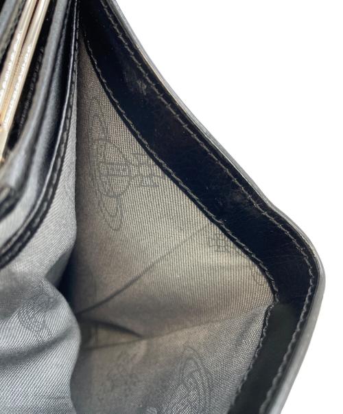 Vivienne Westwood（ヴィヴィアンウエストウッド）Vivienne Westwood (ヴィヴィアンウエストウッド) 3つ折り財布 ブラックの古着・服飾アイテム