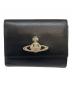 Vivienne Westwood（ヴィヴィアンウエストウッド）の古着「3つ折り財布」｜ブラック