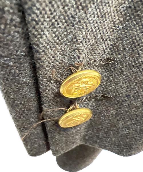 J.PRESS（ジェイプレス）J.PRESS (ジェイプレス) 金釦3Bテーラードジャケット ブラウン サイズ:Ｌの古着・服飾アイテム