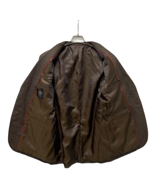 J.PRESS（ジェイプレス）J.PRESS (ジェイプレス) 金釦3Bテーラードジャケット ブラウン サイズ:Ｌの古着・服飾アイテム