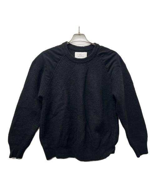 WOOLRICH（ウールリッチ）WOOLRICH (ウールリッチ) コマンドニット ブラック サイズ:Mの古着・服飾アイテム