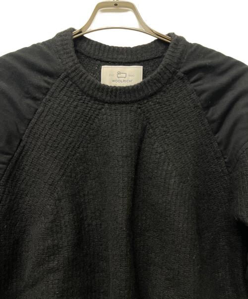 WOOLRICH（ウールリッチ）WOOLRICH (ウールリッチ) コマンドニット ブラック サイズ:Mの古着・服飾アイテム