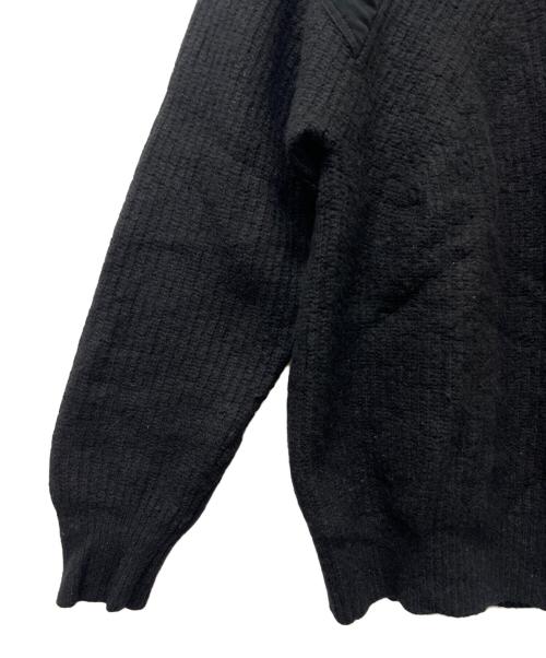 WOOLRICH（ウールリッチ）WOOLRICH (ウールリッチ) コマンドニット ブラック サイズ:Mの古着・服飾アイテム