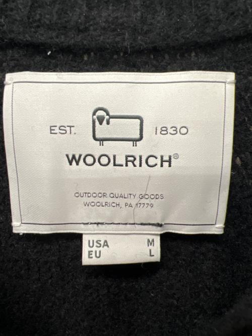 WOOLRICH（ウールリッチ）WOOLRICH (ウールリッチ) コマンドニット ブラック サイズ:Mの古着・服飾アイテム