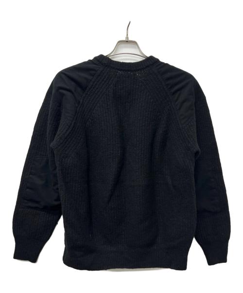 WOOLRICH（ウールリッチ）WOOLRICH (ウールリッチ) コマンドニット ブラック サイズ:Mの古着・服飾アイテム