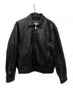 wilsons leatherウィルソンズレザー）の古着「レザージャケット」｜ブラック