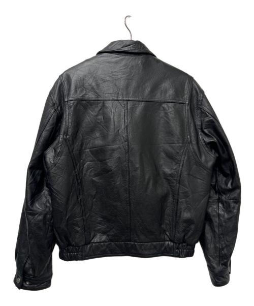 wilsons leather（ウィルソンズレザー）wilsons leather (ウィルソンズレザー) レザージャケット ブラック サイズ:Mの古着・服飾アイテム