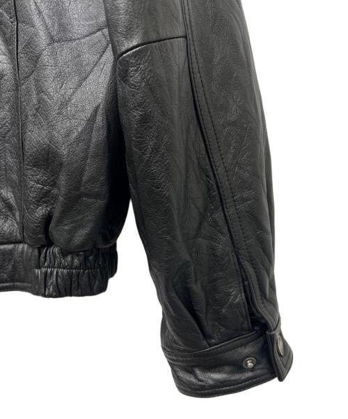 wilsons leather（ウィルソンズレザー）wilsons leather (ウィルソンズレザー) レザージャケット ブラック サイズ:Mの古着・服飾アイテム