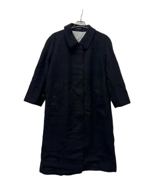 Burberry's（バーバリー）Burberry's (バーバリー) ウールコート ブラック サイズ:不明の古着・服飾アイテム