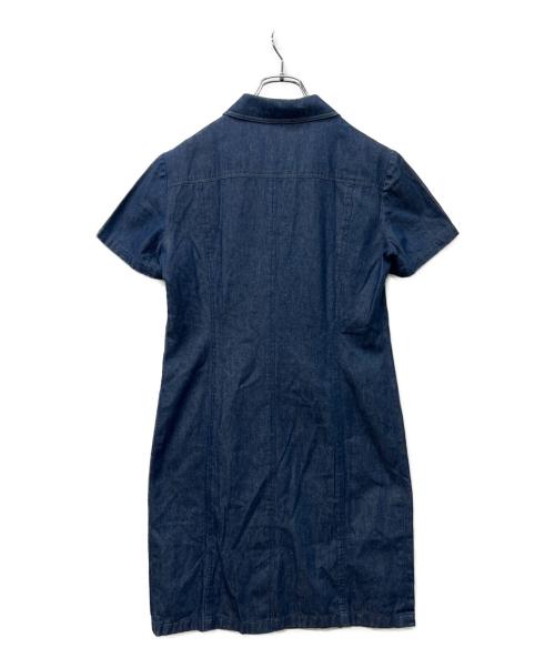 BURBERRY LONDON（バーバリーロンドン）BURBERRY LONDON (バーバリーロンドン) シャツワンピース インディゴ サイズ:４０の古着・服飾アイテム