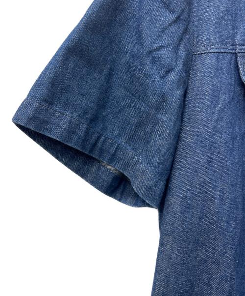BURBERRY LONDON（バーバリーロンドン）BURBERRY LONDON (バーバリーロンドン) シャツワンピース インディゴ サイズ:４０の古着・服飾アイテム