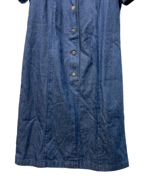 BURBERRY LONDON（バーバリーロンドン）BURBERRY LONDON (バーバリーロンドン) シャツワンピース インディゴ サイズ:４０の古着・服飾アイテム