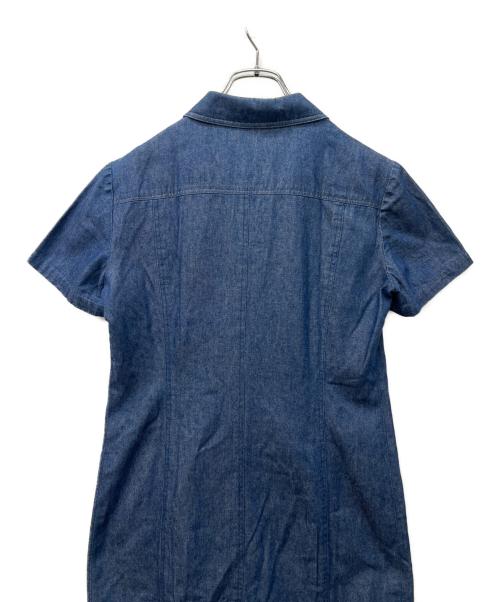 BURBERRY LONDON（バーバリーロンドン）BURBERRY LONDON (バーバリーロンドン) シャツワンピース インディゴ サイズ:４０の古着・服飾アイテム
