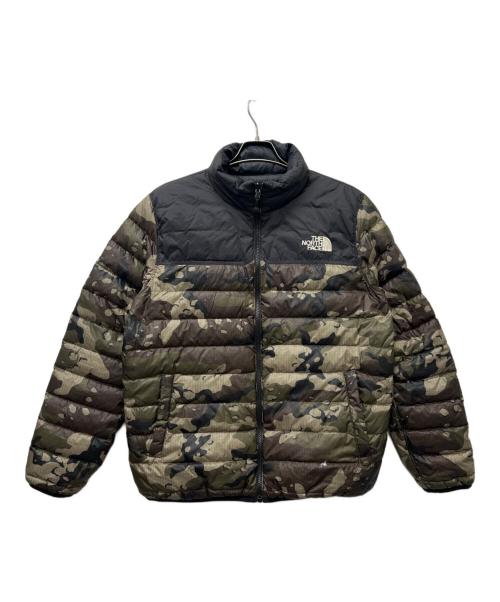 THE NORTH FACE（ザ ノース フェイス）THE NORTH FACE (ザ ノース フェイス) ダウンジャケット オリーブ×ブラック サイズ:Ｌの古着・服飾アイテム