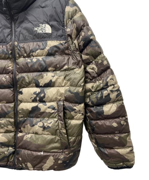 THE NORTH FACE（ザ ノース フェイス）THE NORTH FACE (ザ ノース フェイス) ダウンジャケット オリーブ×ブラック サイズ:Ｌの古着・服飾アイテム