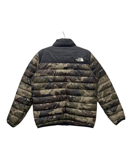 THE NORTH FACE（ザ ノース フェイス）THE NORTH FACE (ザ ノース フェイス) ダウンジャケット オリーブ×ブラック サイズ:Ｌの古着・服飾アイテム