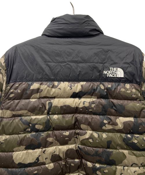 THE NORTH FACE（ザ ノース フェイス）THE NORTH FACE (ザ ノース フェイス) ダウンジャケット オリーブ×ブラック サイズ:Ｌの古着・服飾アイテム