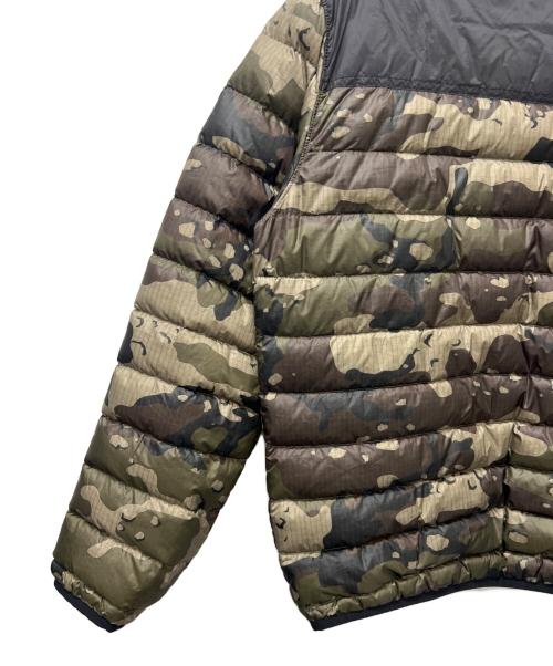 THE NORTH FACE（ザ ノース フェイス）THE NORTH FACE (ザ ノース フェイス) ダウンジャケット オリーブ×ブラック サイズ:Ｌの古着・服飾アイテム