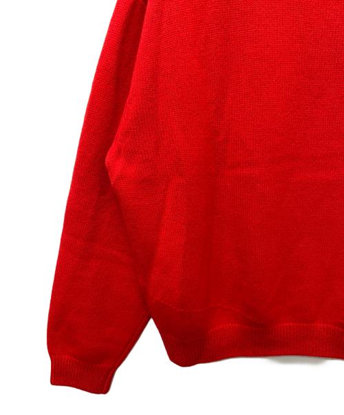 COLUMN（コラム）COLUMN (コラム) 厚手ニット レッド サイズ:Ｌの古着・服飾アイテム