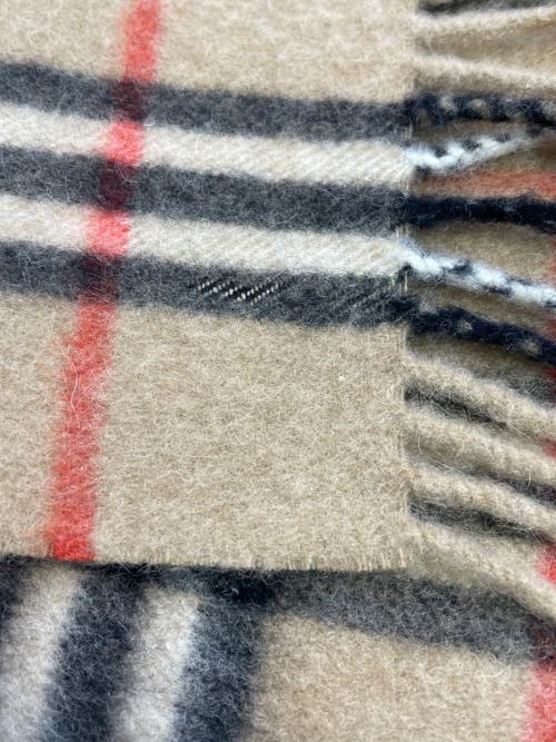 Burberry's（バーバリー）Burberry's (バーバリー) カシミヤマフラー ベージュの古着・服飾アイテム