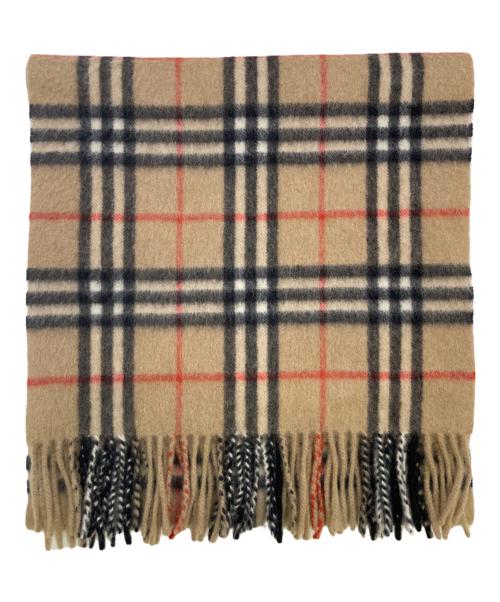Burberry's（バーバリー）Burberry's (バーバリー) カシミヤマフラー ベージュの古着・服飾アイテム