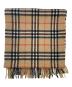 中古・古着 Burberry's (バーバリー) カシミヤマフラー ベージュ：10000円