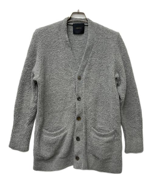 UNDERCOVER（アンダーカバー）UNDERCOVER (アンダーカバー) パイル地カーディガン グレー サイズ:２の古着・服飾アイテム