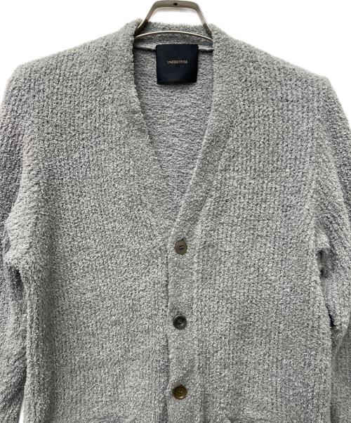UNDERCOVER（アンダーカバー）UNDERCOVER (アンダーカバー) パイル地カーディガン グレー サイズ:２の古着・服飾アイテム