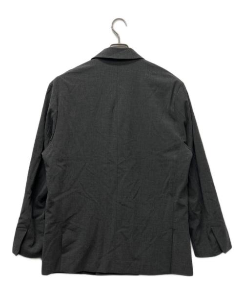 LUENNA（ルエナ）LUENNA (ルエナ) オーバーサイズ ダブルブレステッド ジャケット グレー サイズ:Ｍの古着・服飾アイテム