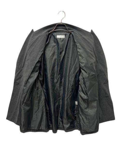 LUENNA（ルエナ）LUENNA (ルエナ) オーバーサイズ ダブルブレステッド ジャケット グレー サイズ:Ｍの古着・服飾アイテム