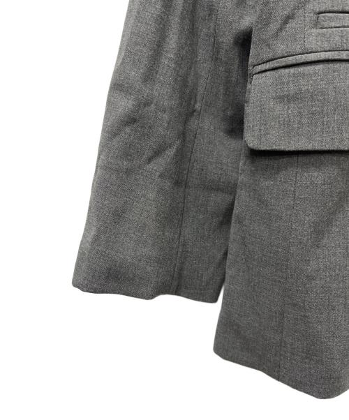 LUENNA（ルエナ）LUENNA (ルエナ) オーバーサイズ ダブルブレステッド ジャケット グレー サイズ:Ｍの古着・服飾アイテム