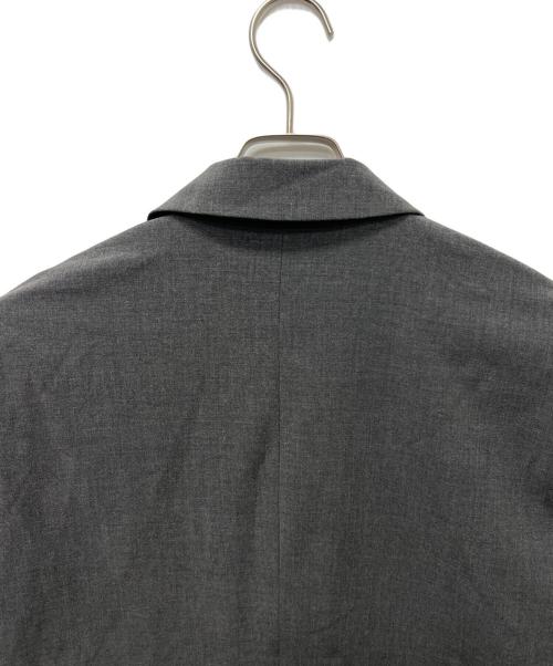 LUENNA（ルエナ）LUENNA (ルエナ) オーバーサイズ ダブルブレステッド ジャケット グレー サイズ:Ｍの古着・服飾アイテム