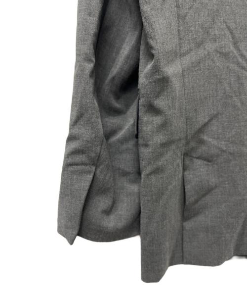 LUENNA（ルエナ）LUENNA (ルエナ) オーバーサイズ ダブルブレステッド ジャケット グレー サイズ:Ｍの古着・服飾アイテム