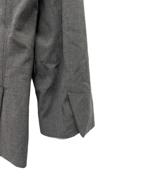 LUENNA（ルエナ）LUENNA (ルエナ) オーバーサイズ ダブルブレステッド ジャケット グレー サイズ:Ｍの古着・服飾アイテム